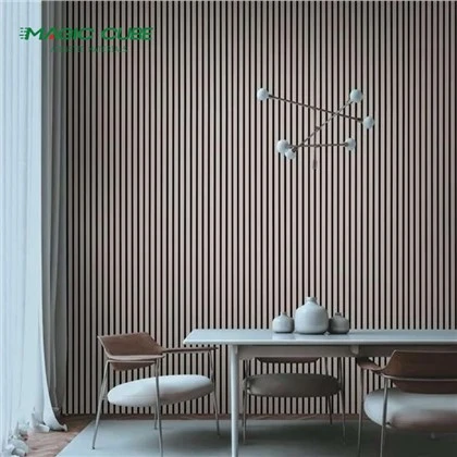 MDF Wood Veneer پالتو اکوسٹک وال پینل