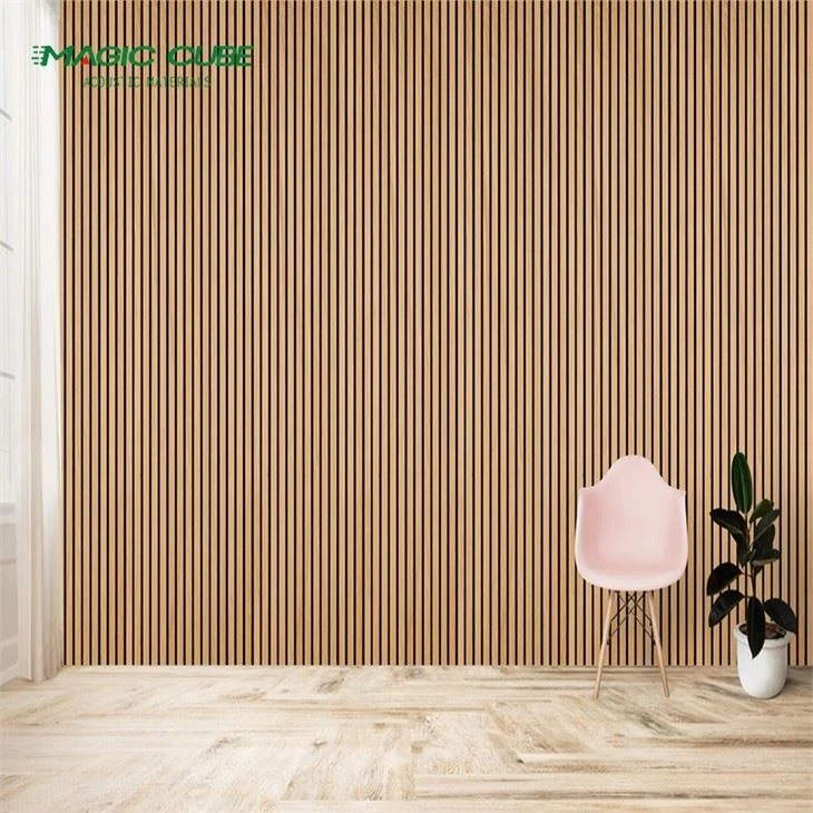 Sound Absorbing Wood Slat Pet Panels